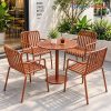 Bộ Bàn Ghế Cafe Sắt Kèm Bàn Mâm Tròn Mới 99%