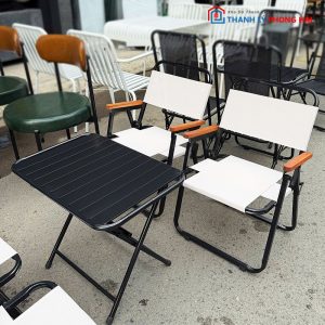 Bộ Bàn Ghế Camping Gấp Gọn Mới 99%