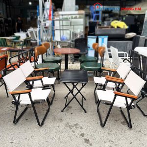 Bộ Bàn Ghế Camping Gấp Gọn Mới 99%