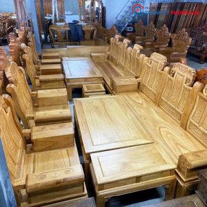 Bộ Bàn Ghế Salon 6 Món Tay Hộp Mới 99%