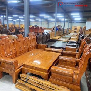 Bộ Bàn Ghế Salon 6 Món Tay Hộp Mới 99%