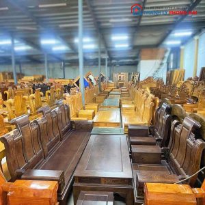 Bộ Bàn Ghế Salon 6 Món Tay Hộp Mới 99%