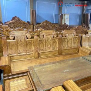 Bộ Bàn Ghế Salon 6 Món Tay Hộp Mới 99%
