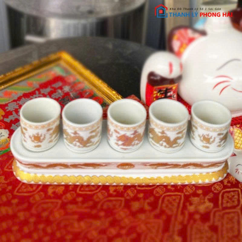 bo-chum-5-ly-su-ben-dep-cho-ban-tho Bộ Chum 5 Ly Sứ Bền Đẹp Cho Bàn Thờ Cũ