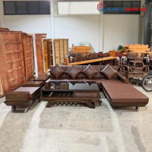 bo-salon-go-tu-nhien-dem-da-300x300 Hướng Dẫn Vệ Sinh Bàn Ghế Salon Gỗ "Nhanh - Sạch" Ai Cũng Làm Được