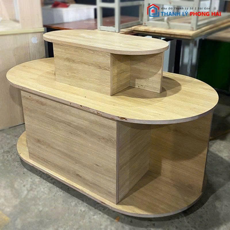 dao-trung-bay-san-pham-1m2-go-mdf-cu-3 Đảo Trưng Bày Sản Phẩm 1m2 Gỗ MDF Cũ