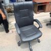 Ghế Trưởng Phòng Bọc Da Cao Cấp Cũ Lưng Cao