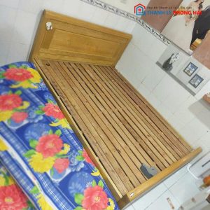 Giường 1m6 Gỗ Tự Nhiên Kèm Dát Giường Cũ