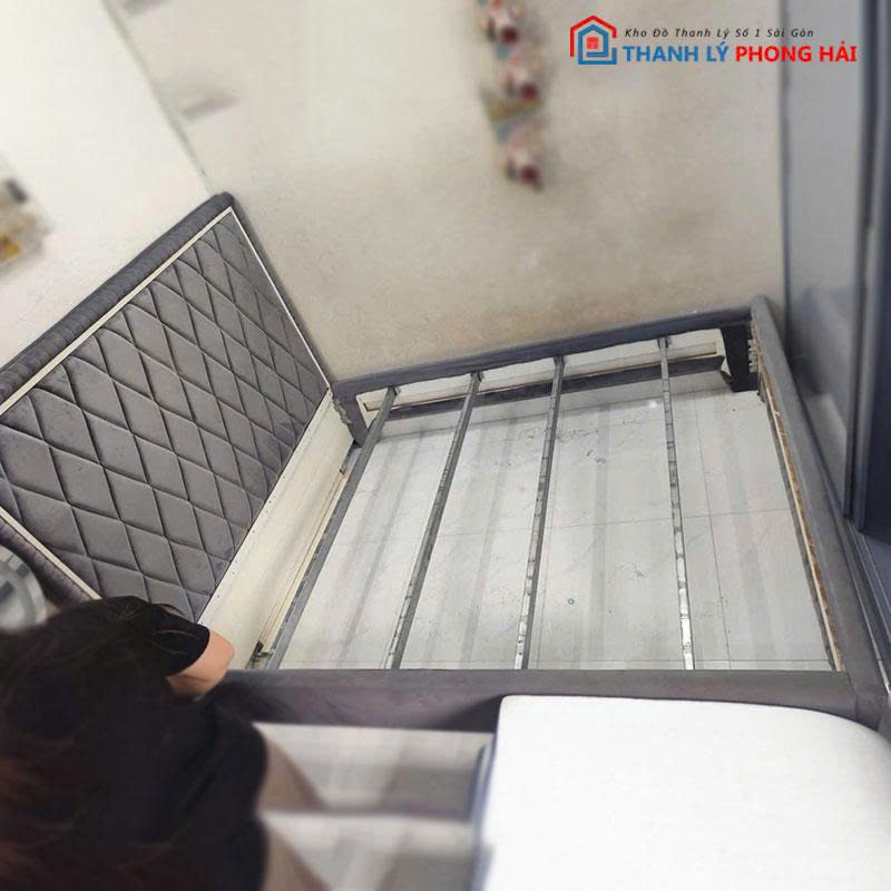 giuong-ngu-1m6-boc-nhung-cu-2 Giường Ngủ 1m6 Bọc Nhung Cũ