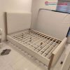 Giường Ngủ Bọc Lông Cừu 1m6 Đầu Giường Cao Cũ