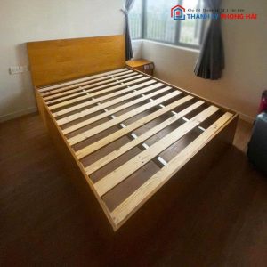 Giường Ngủ Gỗ MDF Đầu Giường Cao Cũ (Nhiều KT)