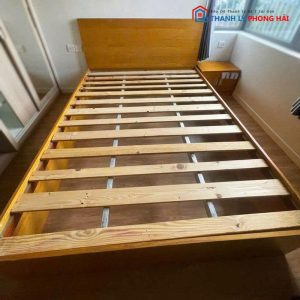 Giường Ngủ Gỗ MDF Đầu Giường Cao Cũ (Nhiều KT)