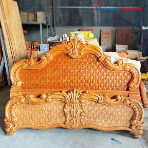 Giường Ngủ Hoàng Gia Gỗ TN Cao Cấp Mới 99% (Nhiều Mẫu)