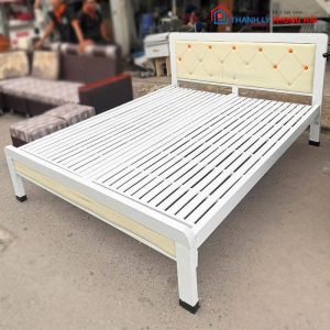 Giường Sắt Sơn Tĩnh Điện 1m6 Cũ