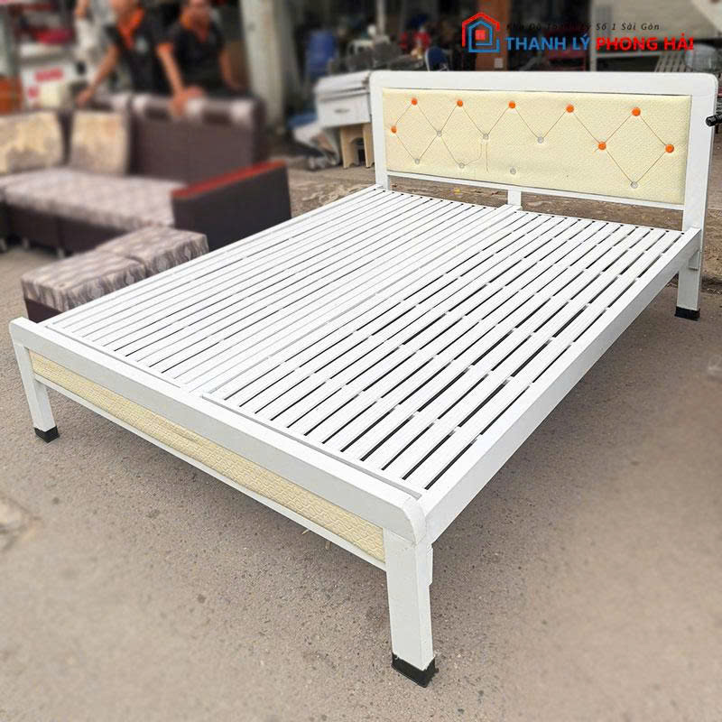 giuong-sat-son-tinh-dien-1m6-cu-2 Giường Sắt Sơn Tĩnh Điện 1m6 Cũ