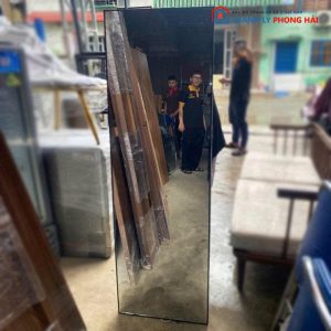 Gương Soi Toàn Thân Cũ Khung Viền Đen