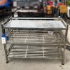 Kệ Inox Mặt Đá Hoa Cương Cũ