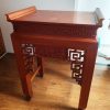 Kệ Thờ Gia Tiên 90cm Cũ Gỗ Gõ Đỏ