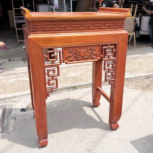 Kệ Thờ Gia Tiên 90cm Cũ Gỗ Gõ Đỏ