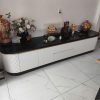 Kệ Tivi 2m9 Mặt Vân Đá Đen Cũ