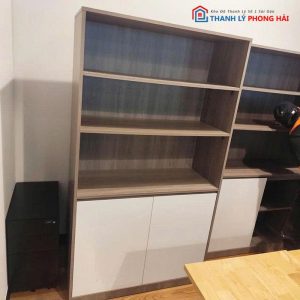 Kệ Tủ Hồ Sơ Gỗ MDF 1m Cũ
