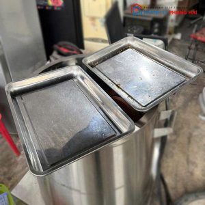 Khay Inox Cũ Hình Chữ Nhật