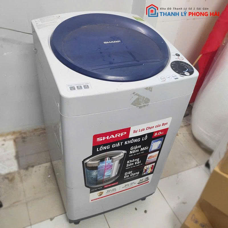 may-giat-sharp-8kg-long-dung-cu-1 Máy Giặt Sharp 8kg Lồng Đứng Cũ