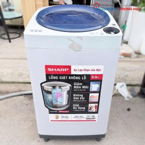Máy Giặt Sharp 8kg Lồng Đứng Cũ