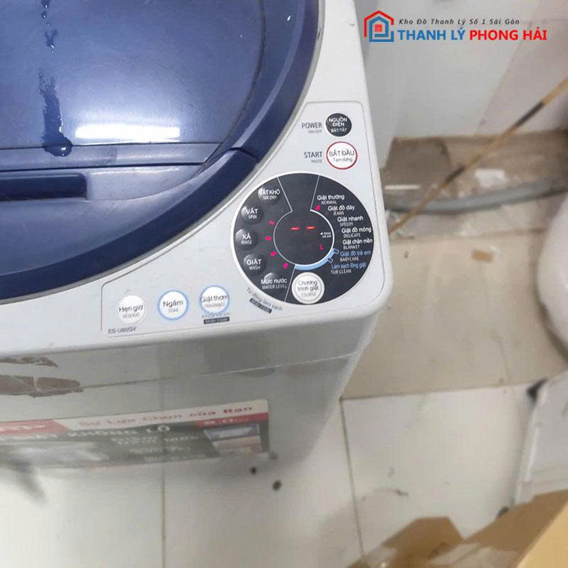 may-giat-sharp-8kg-long-dung-cu-3 Máy Giặt Sharp 8kg Lồng Đứng Cũ