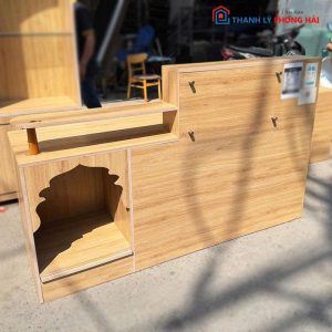 Quầy Thu Ngân Gỗ MDF 1m8 Cũ