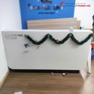 Quầy Tiếp Tân Cũ Kèm Tủ Hồ Sơ Cũ