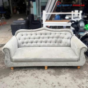 Sofa Băng 1m9 Bọc Nhung Tân Cổ Điển Cũ