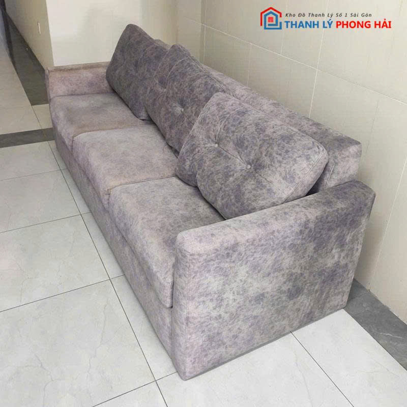sofa-boc-nhung-xam-2m3-cu-2 Sofa Bọc Nhung Xám 2m3 Cũ