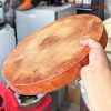 Thớt Gỗ Tự Nhiên Cũ Dạng Tròn Dày Chắc Chắn