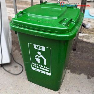Thùng Đựng Rác Nhựa Cũ