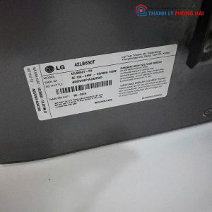 Tivi LG 42LB650T 42 Inch Full HD Cũ