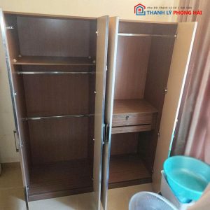 Tủ Áo 4 Cánh Gỗ MDF Cũ