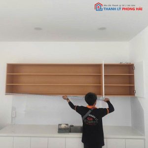 Tủ Bếp Treo Gỗ MDF 2m8 Cũ