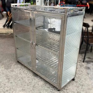 Tủ Chén Inox 4 Tầng Cũ