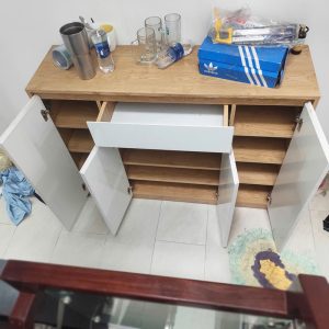 Tủ Giày 1m2 Cũ Gỗ Công Nghiệp