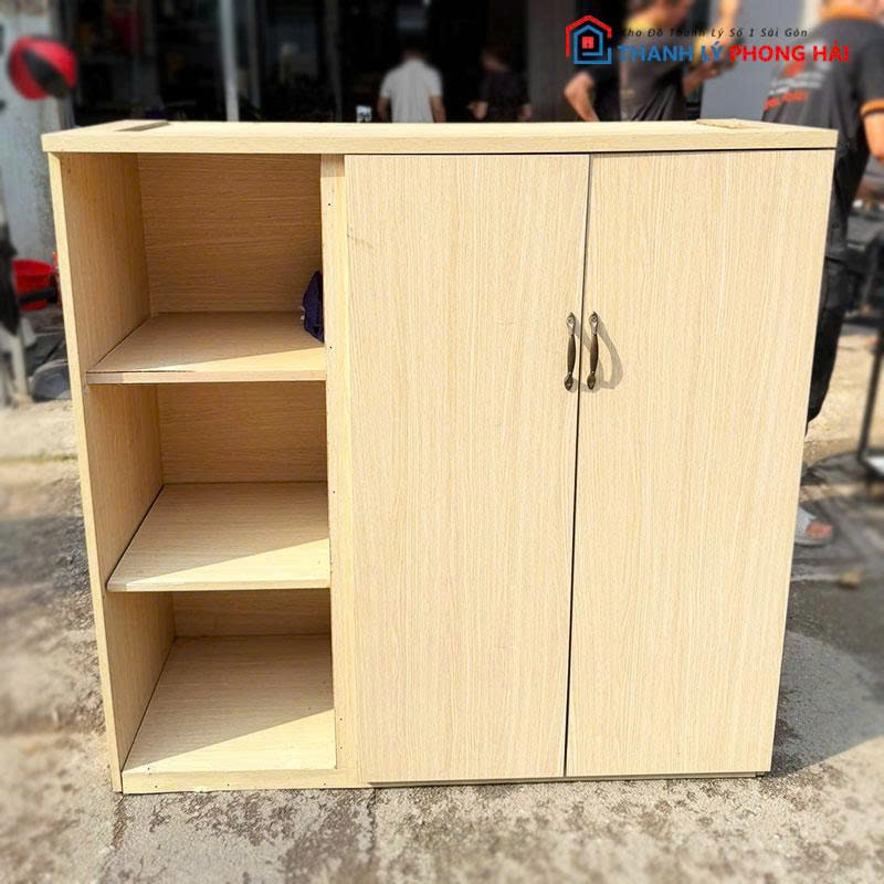 tu-ho-so-2-canh-kem-ke-trung-bay-cu Tủ Hồ Sơ 2 Cánh Kèm Kệ Trưng Bày Cũ
