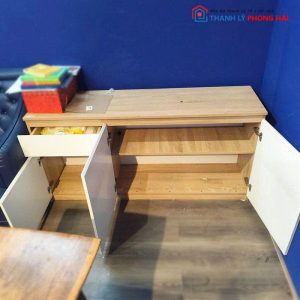 Tủ Hồ Sơ Thấp 3 Cánh 1m5 Cũ