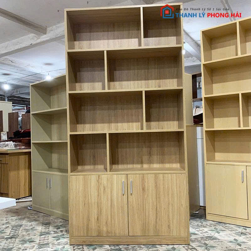 tu-ke-ho-so-go-mdf-2 Tủ Kệ Hồ Sơ Gỗ MDF Nhiều Ngăn Mới 99% (Nhiều KT)