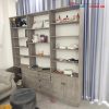 Tủ Kệ Trưng Bày 2m2 Cũ Tông Màu Xám Xi Măng