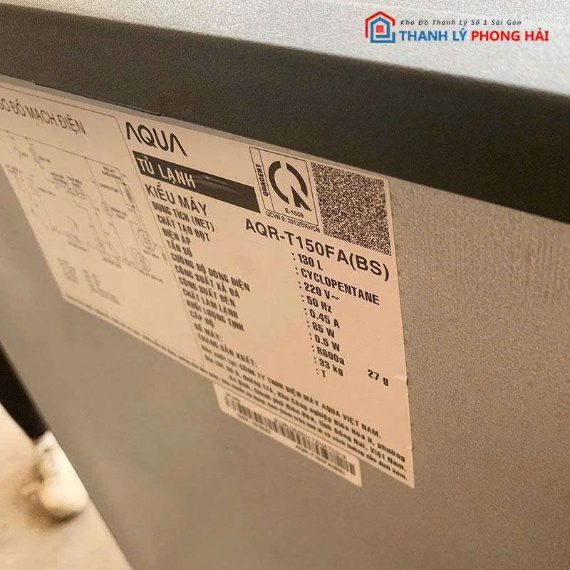 tu-lanh-aqua-aqr-t150fabs-130l-cu-1 Tủ Lạnh Aqua AQR-T150FA(BS) 130L Cũ