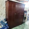 Tủ Quần Áo 3 Cánh Màu Nâu Cũ