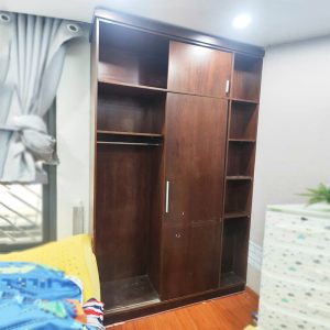 Tủ Quần Áo Cửa Trượt 4 Cánh Cũ