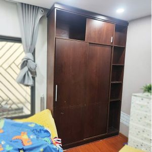Tủ Quần Áo Cửa Trượt 4 Cánh Cũ