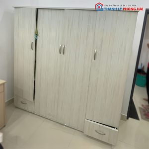 Tủ Quần Áo Nhựa 4 Cánh Cũ Đẹp