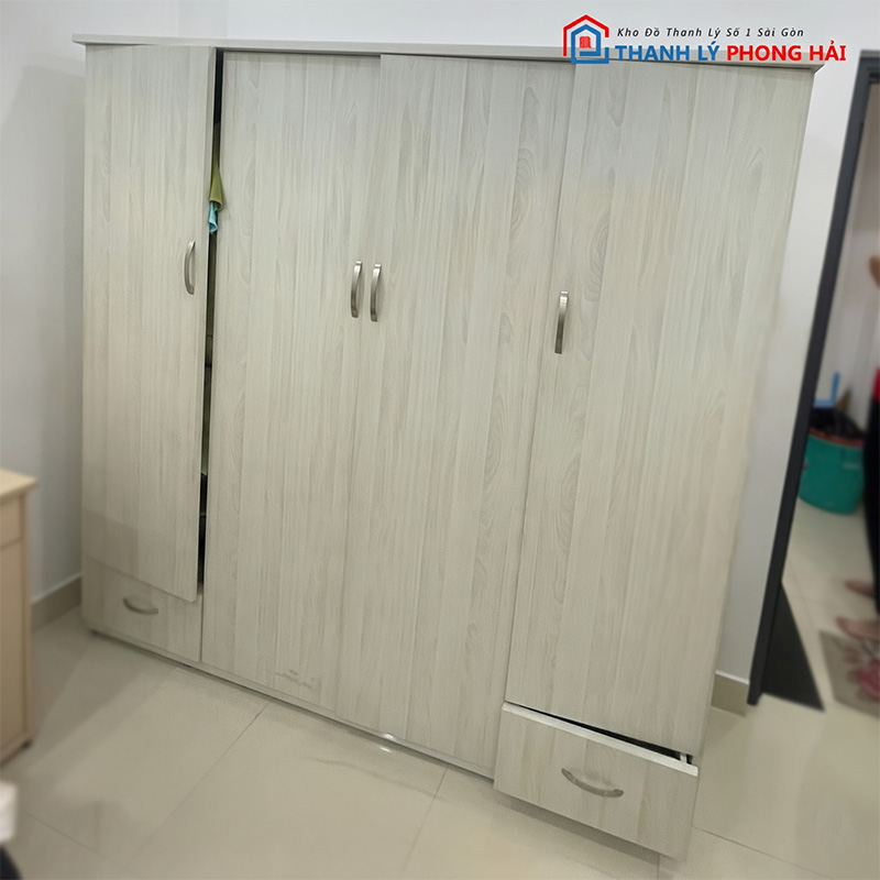 tu-quan-ao-nhua-4-canh-cu-dep Tủ Quần Áo Nhựa 4 Cánh Cũ Đẹp